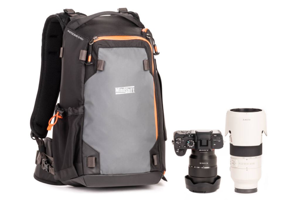 MindShift Gear PhotoCross 13 fotós hátizsák szürke-narancs (TTMS520427)