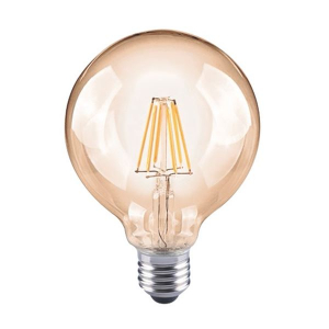Iris Lighting Filament Bulb Longtip E27 ST64 6W/2700K/540lm aranyszínű LED fényforrás (ILFBST646W4000K)
