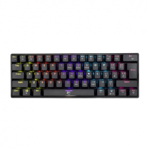 White Shark GK-2022B/R-HU SHINOBI Outemu Red Gaming billentyűzet fekete