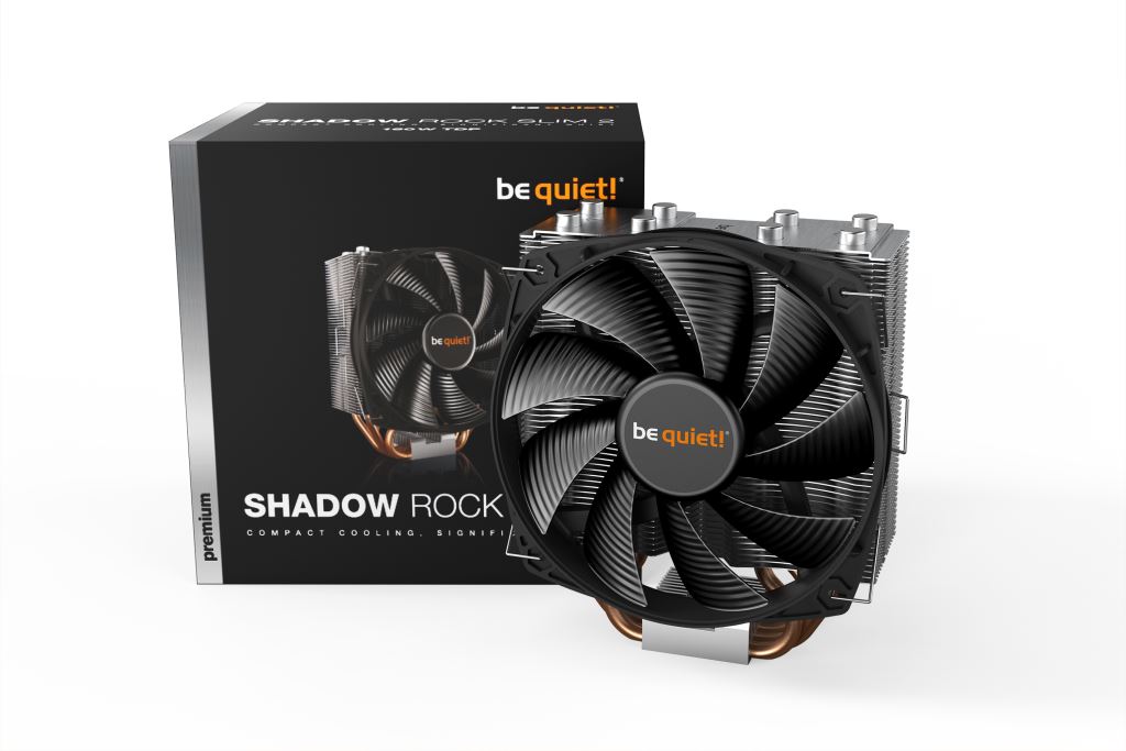 Be Quiet! Shadow Rock Slim 2 univerzális CPU hűtő (BK032)