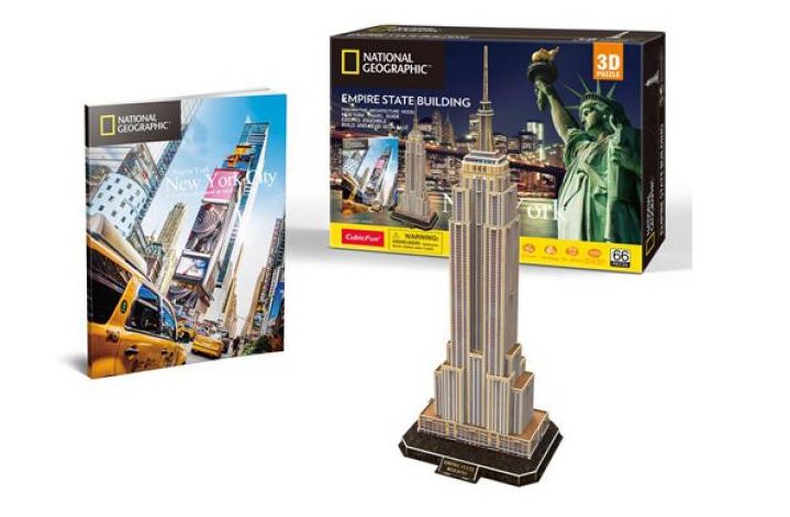 BonsaiBp 3D puzzle City Travel New York, Empire State building, 66 db