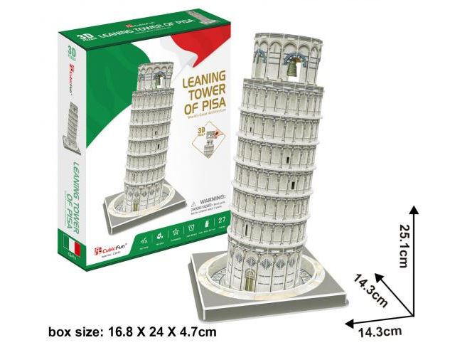 BonsaiBp 3d puzzle kicsi Pisai ferde torony, 27 db