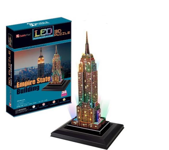BonsaiBp 3D puzzle világítós Empire State Building 38 db (19197-182)
