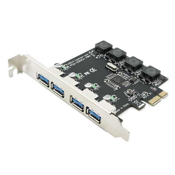 BlackBird 4x USB 3.0 bővítő kártya PCI-E (BH1295)