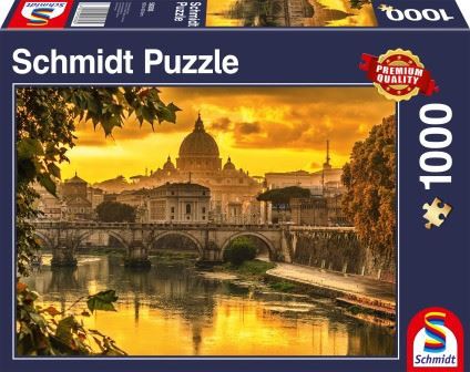 Schmidt Arany fény Róma felett, 1000 db-os puzzle (58393)