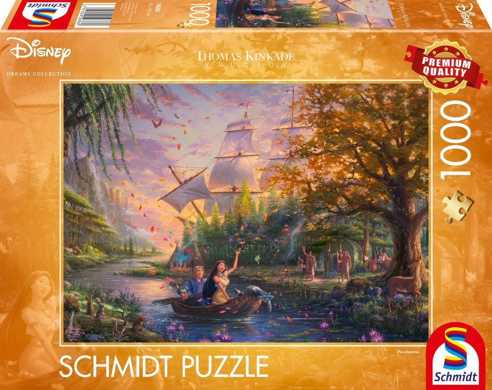 Schmidt Disney Pocahontas 1000 db-os puzzle (59688)