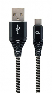 Gembird USB type-C - USB Type-A adat- és tötőkábel 1m (CC-USB2B-AMCM-1M-BW)