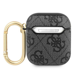 Guess Script Metal Collection AirPods tok szürke (GUA24GSMK)