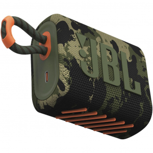 JBL Go 3 vízálló hordozható Bluetooth hangszóró terepmintás (JBLGO3SQUAD)