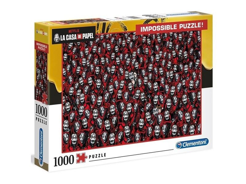 Clementoni A nagy pénzrablás 1000 db-os puzzle (39527)