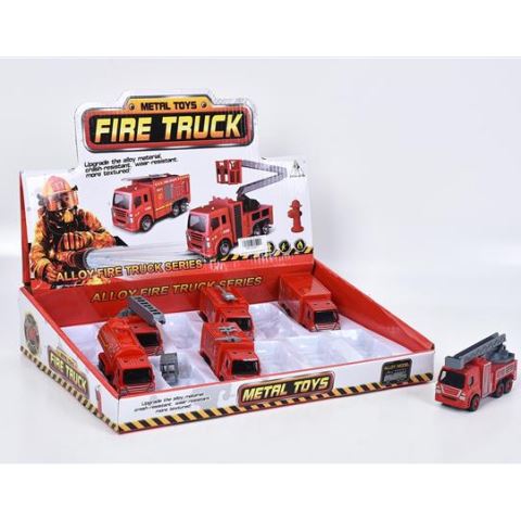 Magic Toys Fém tűzoltó autó modell több változatban (MKJ290077)