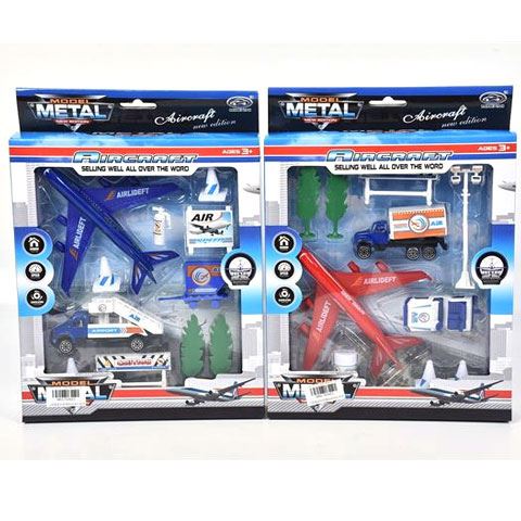 Magic Toys Reptéri játékszett repülőkkel és kiegészítőkkel kétféle változatban (MKL153923)