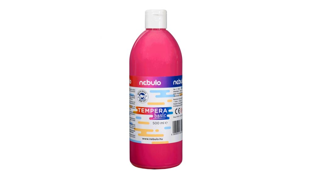 Nebulo folyékony állagú temperafesték 500ml rózsaszín (NTF-500-RO)