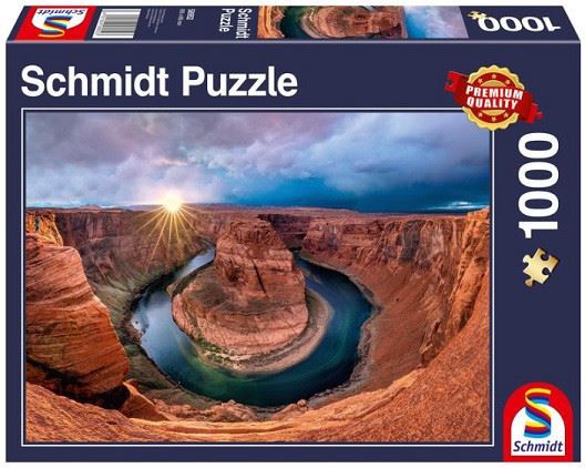 Schmidt Glen kanyon, patkókanyar Colorado folyón, 1000 db-os puzzle (58952)