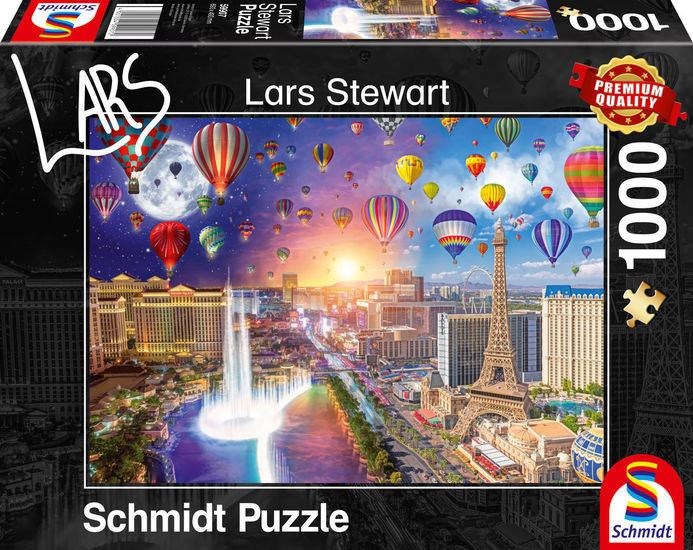 Schmidt Las Vegas Éjjel és Nappal 1000db-os puzzle (59907)