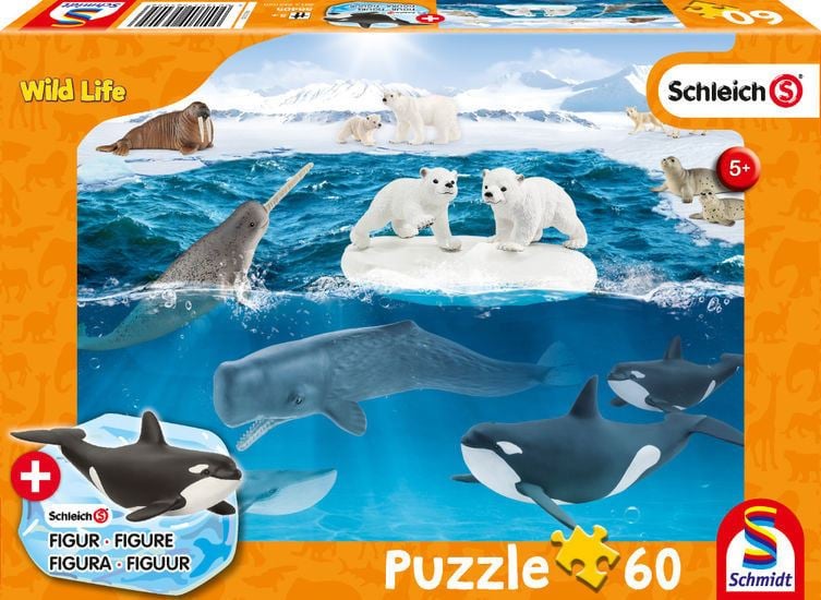 Schmidt Vad élet az antarktiszon, 60 db-os puzzle (56405)