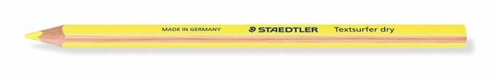 Staedtler "Textsurfer Dry" szövegkiemelő ceruza, háromszögletű, neon sárga (128 64-1)