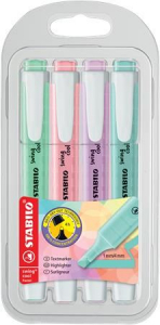 STABILO "Swing Cool Pastel" szövegkiemelő készlet 4db-os (275/4-08)