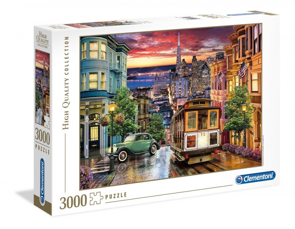 Clementoni San Fransisco 3000 db-os puzzle  (33547)