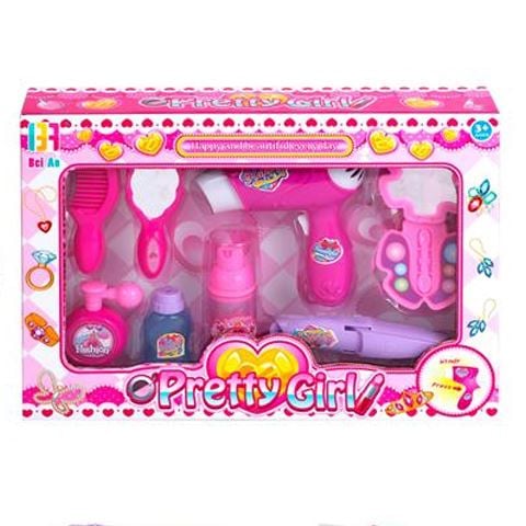 Magic Toys Pretty Girl szépségszett hajszárítóval és kiegészítőkkel (MKL446108)