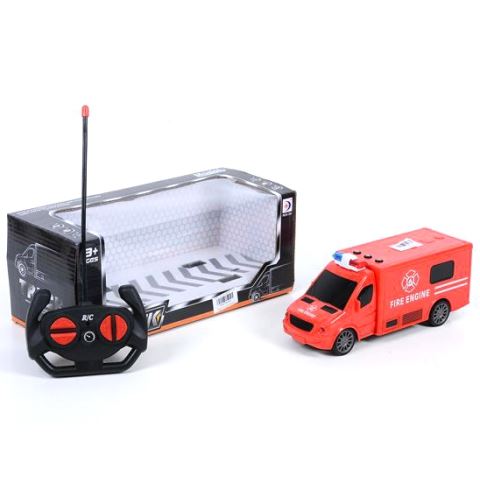 Magic Toys Távirányítós tűzoltó teherautó fénnyel és hanggal (MKL084533)