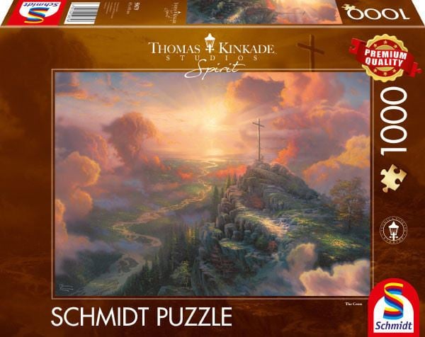 Schmidt Szellem, kereszt, 1000 db-os puzzle  (59679)