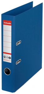 Esselte No.1 környezetbarát iratrendező 50mm széles gerinc kék (627572)