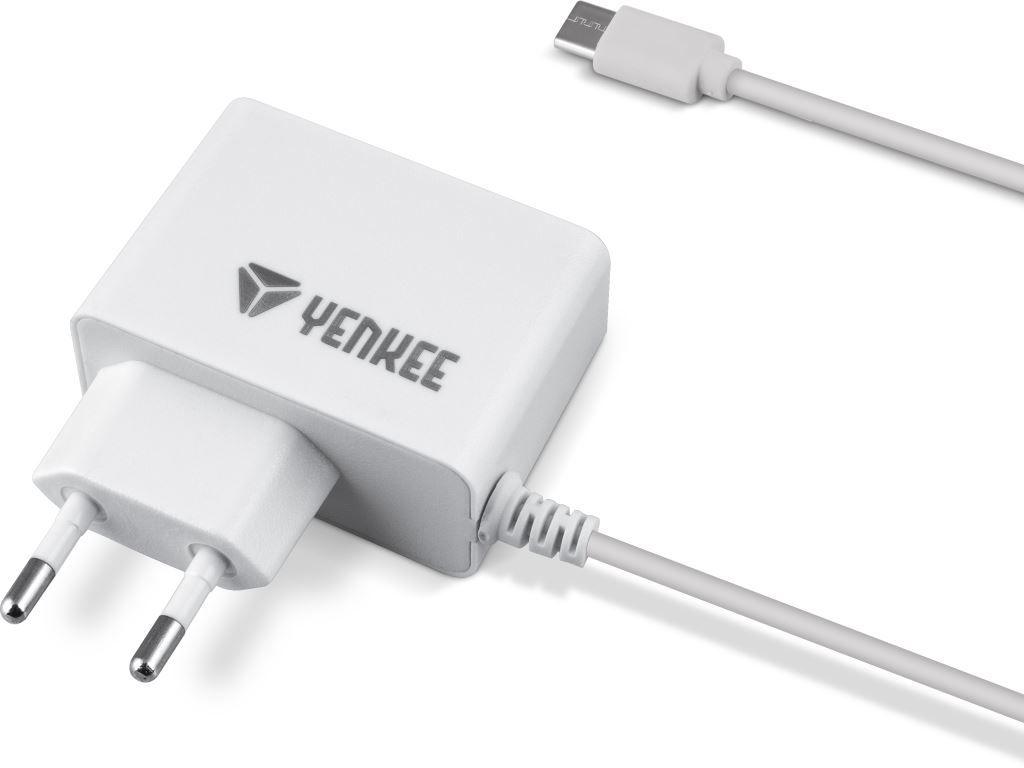 Yenkee YAC 2017WH hálózati Micro USB töltő fehér