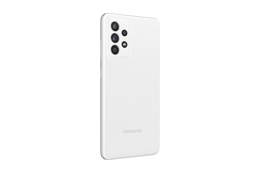 Samsung Galaxy A52s 6/128GB Dual-Sim mobiltelefon király fehér (SM-A528BZWD)