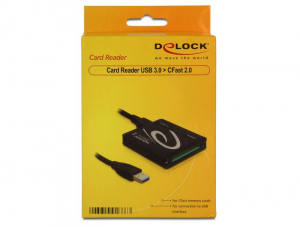 Delock 91686 USB 3.0 > CFast kártyaolvasó