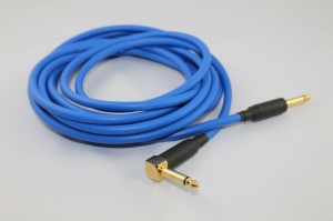 KáCsa KCE-GIT-GL3 6.3mm jack gitár kábel kék 3m