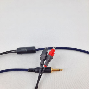 KáCsa KCO-HPCu-HD6 Seinheisser HD600/650/660 fejhallgató kábel fekete-kék 1.3m