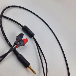 KáCsa KCO-HPSPC-HD6 Seinheisser HD600/650/660 fejhallgató kábel fekete 1.3m