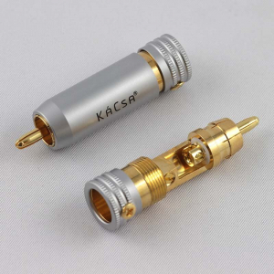 KáCsa RP-85GT csavaros arany RCA dugó 9.5mm
