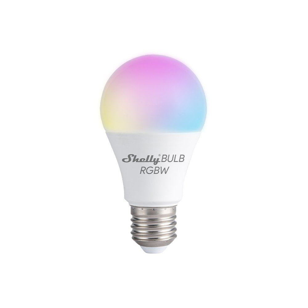 Shelly Duo E27 Wi-Fi RGBW LED okos fényforrás (ALL-LAM-DUORGBW)