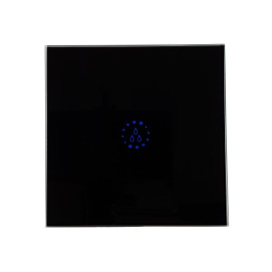 KingArt Wi-Fi-s érintős kapcsoló fekete (KIN-KAP-T20B)