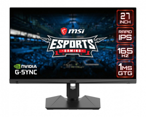 27" MSI Optix MAG274QRF Gaming monitor fekete