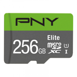 256GB microSDXC PNY Elite U1 A1 V10 + adapter (P-SDU256V11100EL-GE)