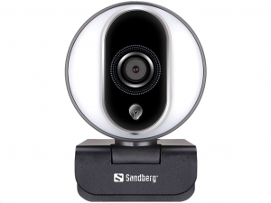 Sandberg Streamer Pro USB webkamera fekete (134-12)