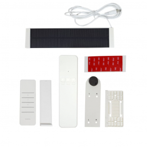SmartWise roló mozgató motor + RF távirányító + akkumulátor + napelem (SMW-MOT-RED)