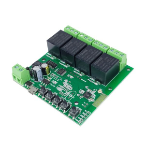 SmartWise Wi-Fi-s négy áramkörös okos kapcsoló relé (SMW-REL-532V-4)