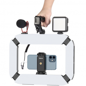 Ulanzi vlogger rig beépített LED világítással (U200)