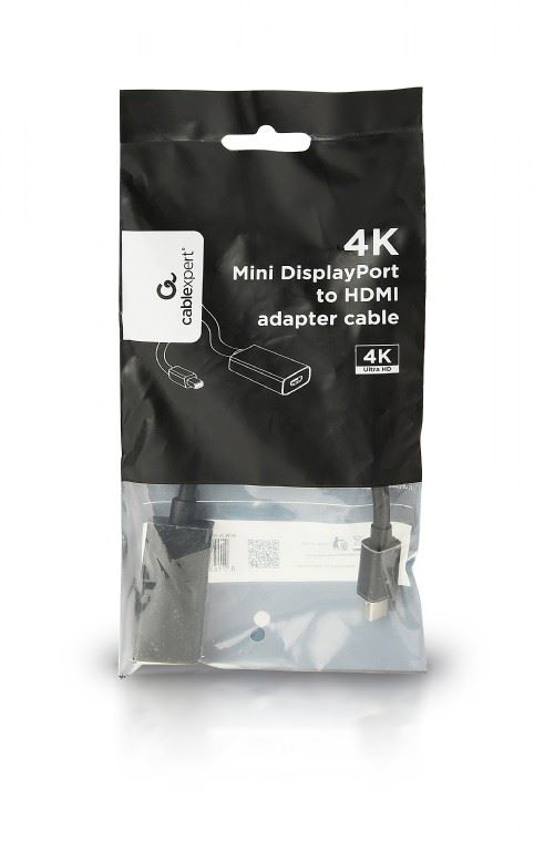 Gembird 4K Mini DisplayPort - HDMI adapter (A-mDPM-HDMIF4K-01)