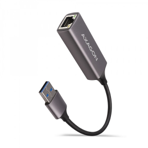 Axagon USB3.2 Gigabit Ethernet h&aacute;l&oacute;zati adapter (ADE-TR)