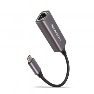 Axagon USB-C 3.2 Gigabit Ethernet h&aacute;l&oacute;zati adapter (ADE-TRC)