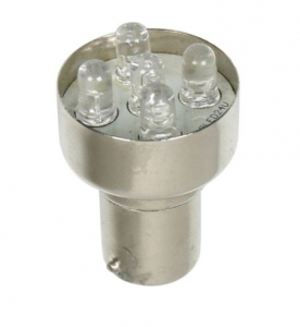 Lampa 24V BA15S (R10W) 5 LED, fehér színű (0198314)