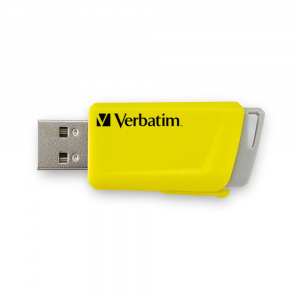 Pen Drive 16GB Verbatim Store 'n' Click USB 3.2 Gen 1 piros-k&eacute;k-s&aacute;rga 3db/cs (49306)