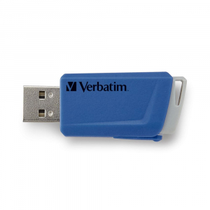 Pen Drive 16GB Verbatim Store 'n' Click USB 3.2 Gen 1 piros-k&eacute;k-s&aacute;rga 3db/cs (49306)