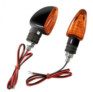Lampa "Arrow" LED motorkerékpáros index pár, fekete (0190091)
