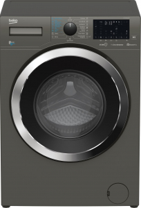 Beko HTV 8736 XC0M elöltöltős mosó-szárítógép szürke